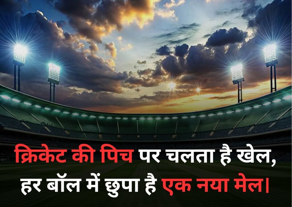 cricket shayari