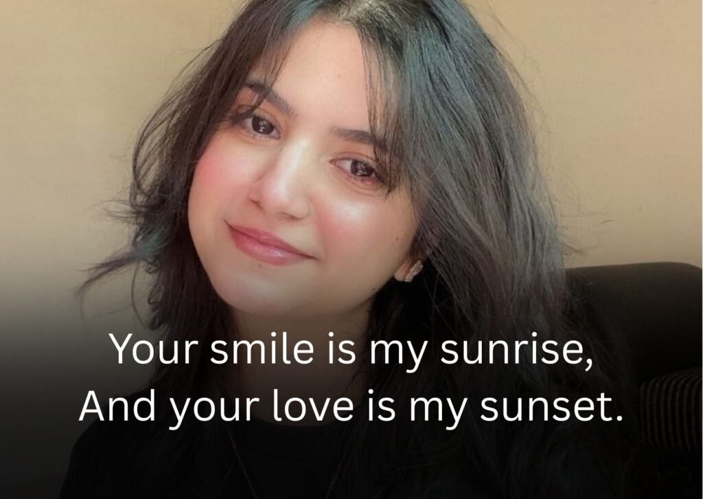 girl impress shayari in english