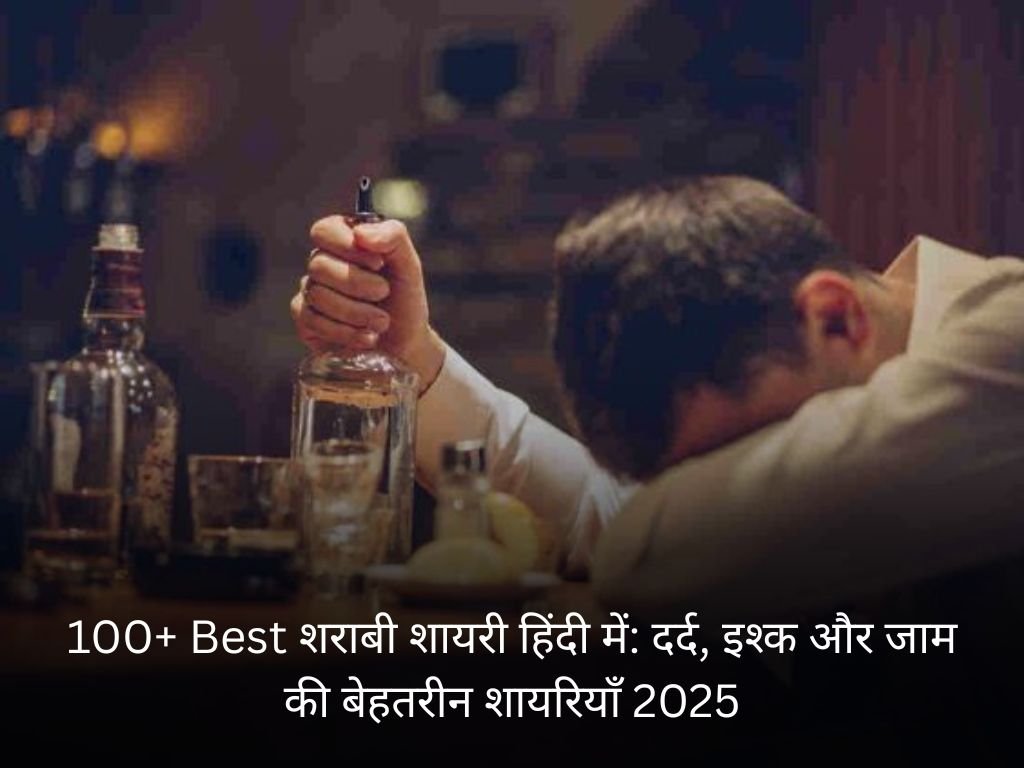 शराबी शायरी हिंदी